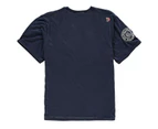 D555 Men Cyril NYC T Shirt Tee Top - Navy Twist