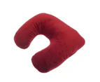 Home & Living 3-In-1 Luxury Travel Pillow (Wine) - RW7168