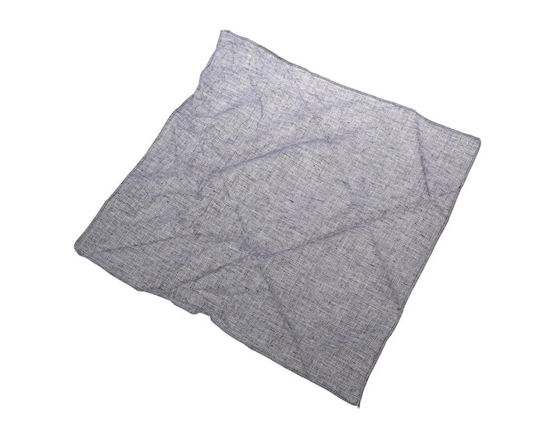 Harvey James Mens Cotton Handkerchiefs (Pack Of 3) (White/Grey) - HAND118