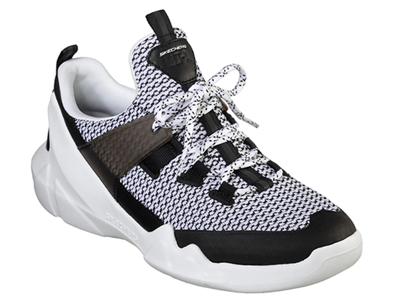 Skechers Men's D'Lites DLT-A Sports Training Shoes - White/Black