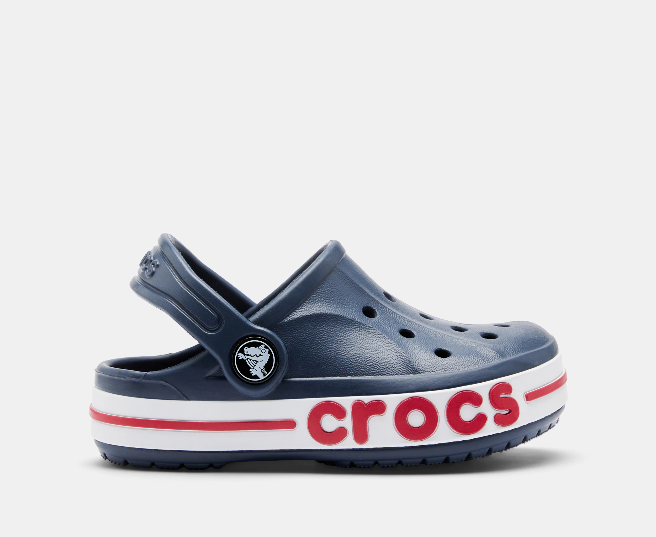 Crocs Boys' Bayaband Clogs - Navy