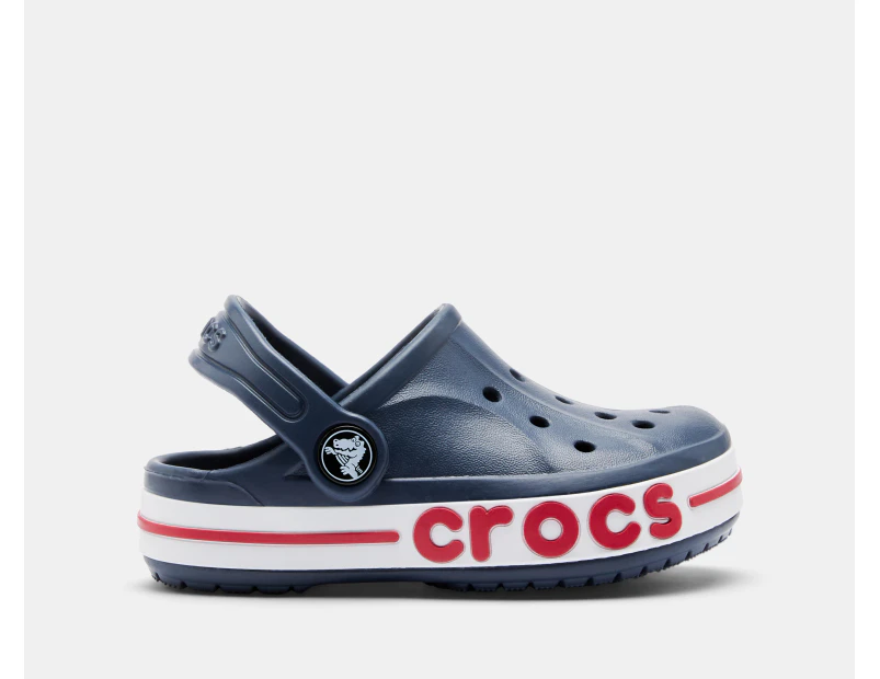 Crocs Boys' Bayaband Clogs - Navy