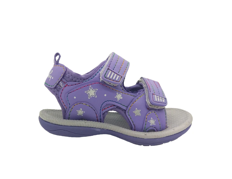Grosby Keegs Girls Toddler Shoes Surf Sandals Velcro Straps