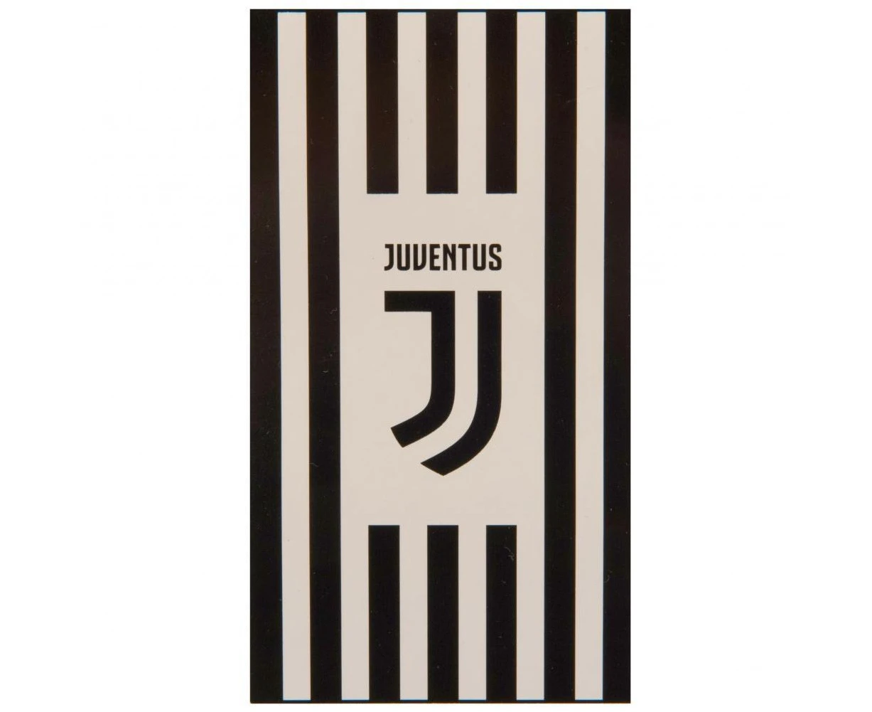 Juventus FC Stripes Towel (Black/White) - TA4718