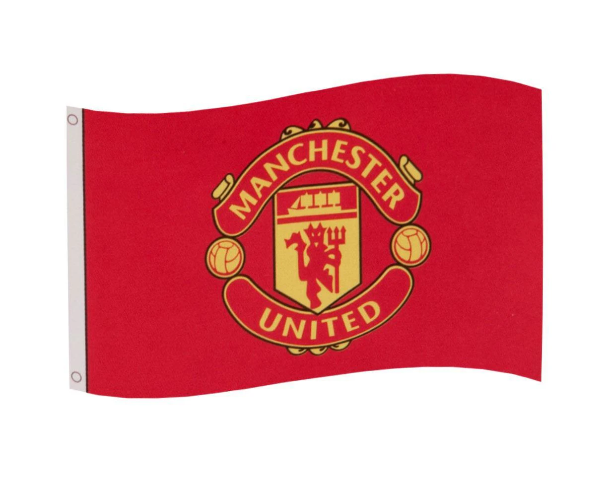 Manchester United FC Flag (Red) - TA4608