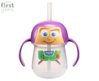 The First Years 207mL Toy Story Buzz Lightyear Sculpted Straw Trainer Cup