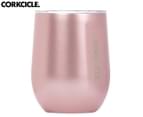 Corkcicle 350mL Stemless Wine Tumbler - Metallic Rose 1