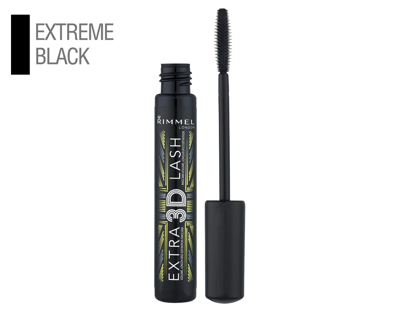 Rimmel Extra 3D Lash Mascara 8mL - Extreme Black