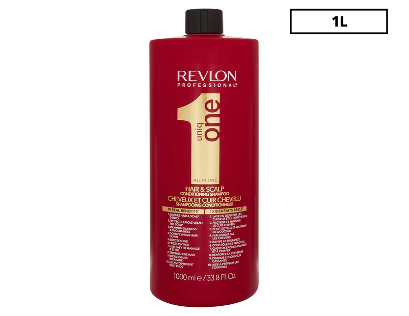 Revlon Professional UniqOne Hair & Scalp Conditioning Shampoo 1L