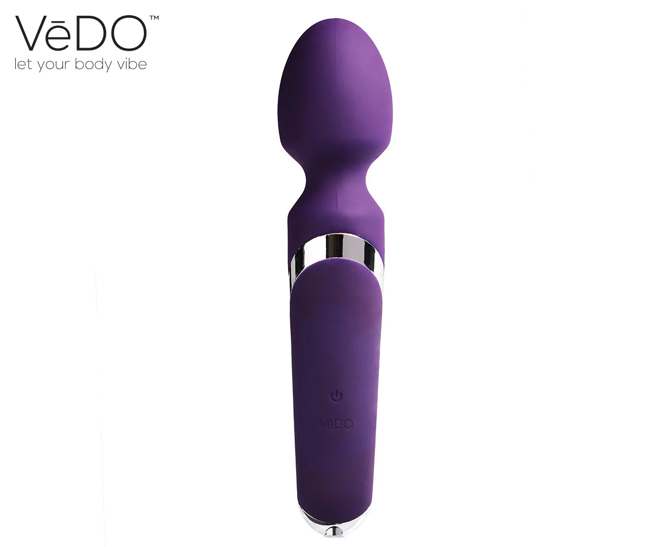 VēDO Wanda Wand Vibrator - The Deep Purple