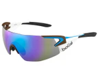 Bollé 5th Element Pro Cycling Sunglasses - Matte White/Blue Violet