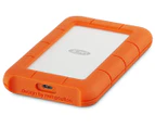 LaCie Rugged 2.5" 2TB USB-C External Portable Hard Drive