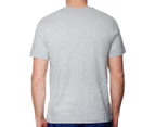 Nike Men's Swoosh Bumper Sticker Tee / T-Shirt / Tshirt - Grey