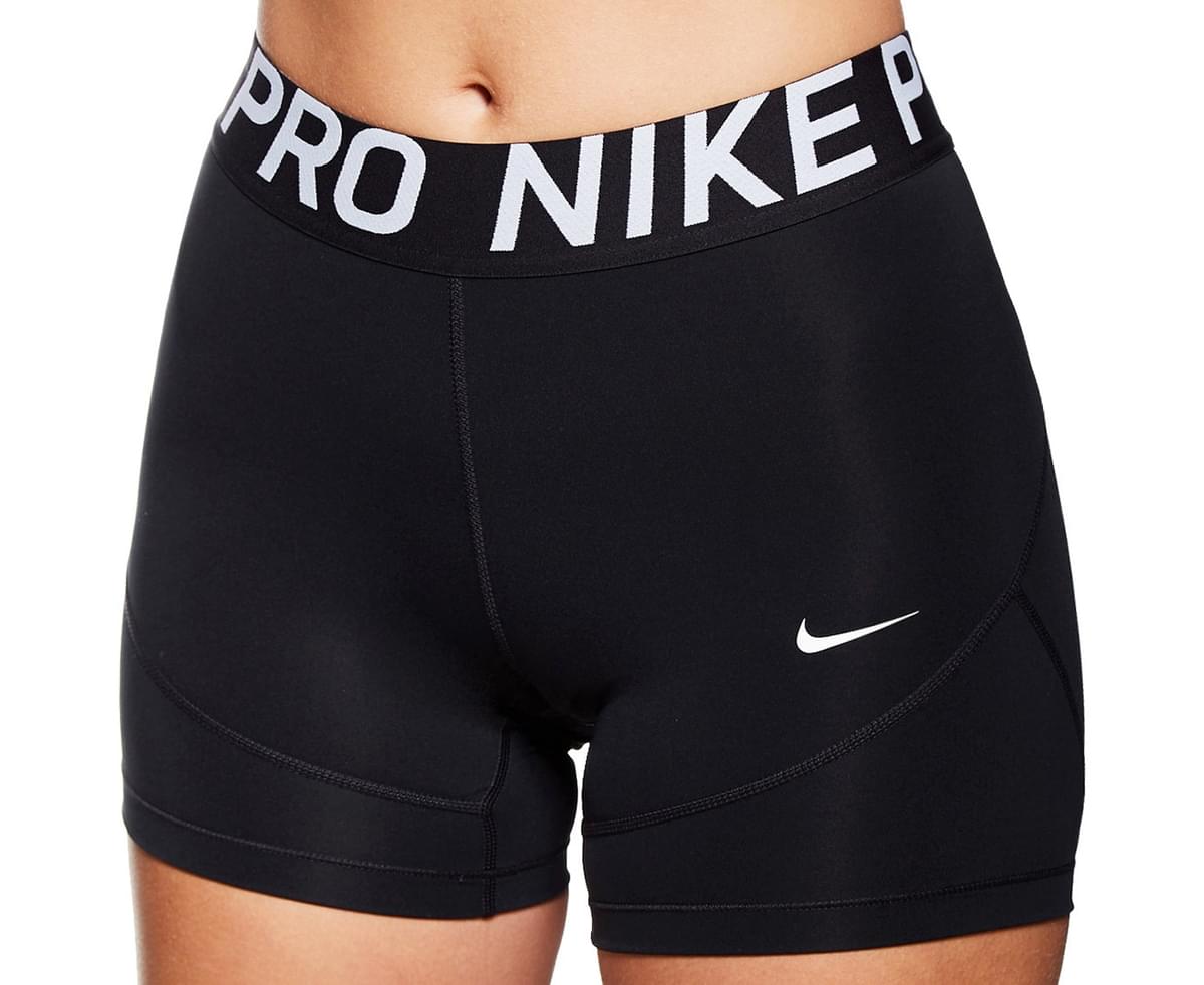 Nike Women S Nike Pro 5 Inch Short Black Au