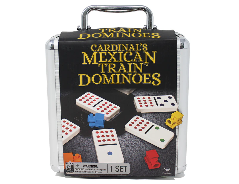 Cardinal Mexican Train Domino With Case
