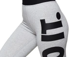 Nike Women's NSW Leg-A-See Just Do It High-Rise Legging - Grey
