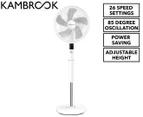 Kambrook 40cm DC Motor Pedestal Fan