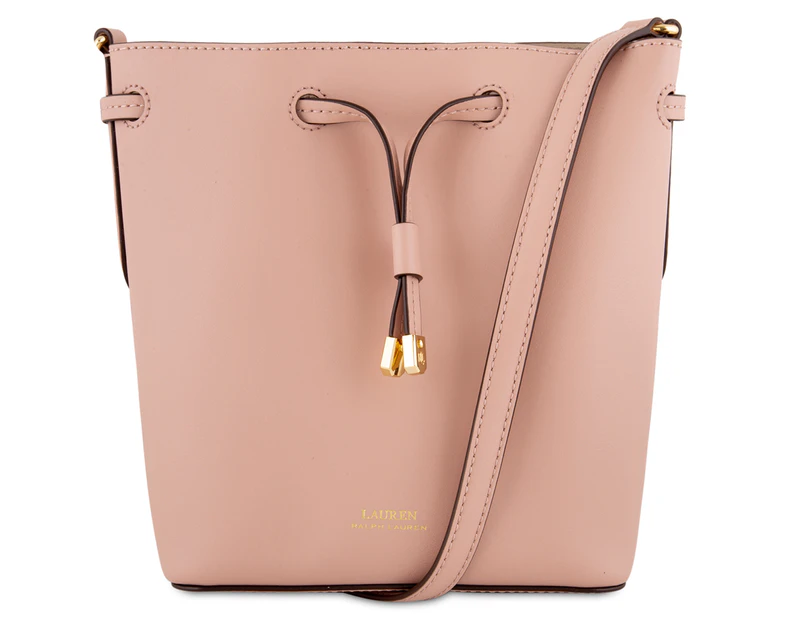 Ralph Lauren Debby II Bucket Bag - Pink/Porcini