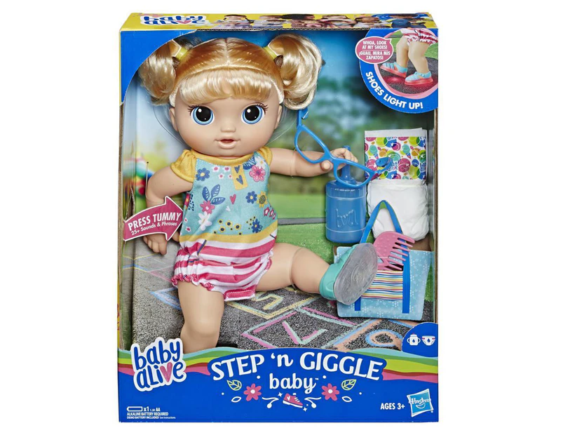 Baby Alive Step 'N Giggle Baby Doll