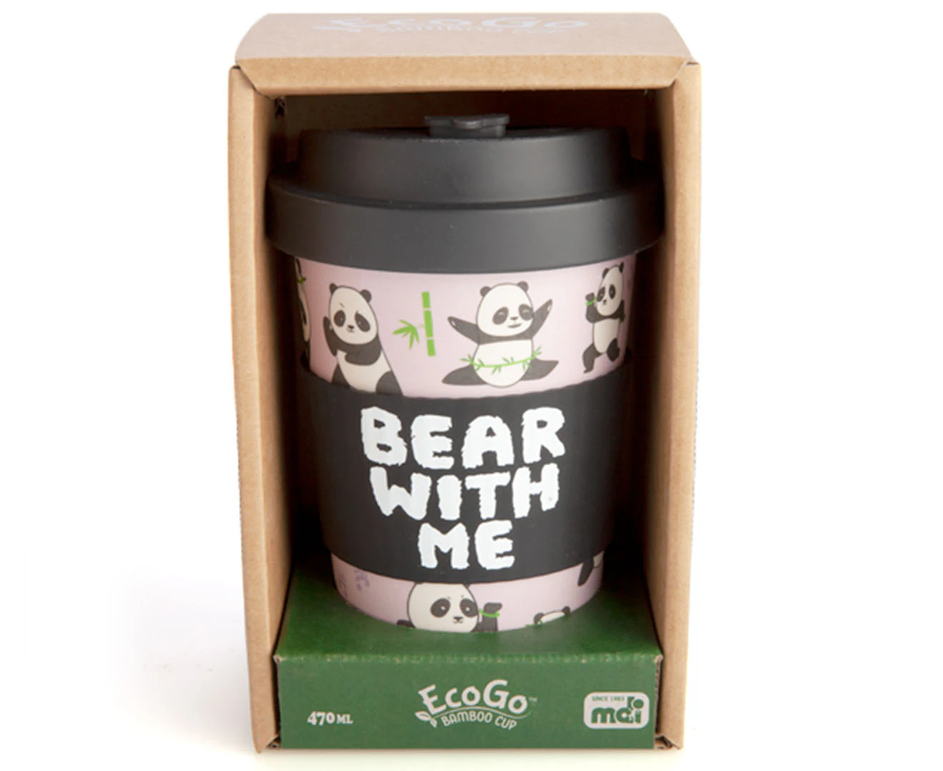 Panda Eco-to-Go Bamboo Cup