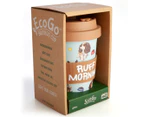 EcoGo 470mL Dogs Bamboo Travel Cup - Brown/Blue