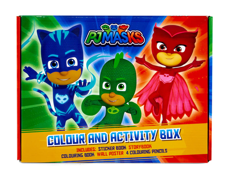 PJ Masks Colour & Activity Box