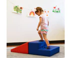 Baby Kids Toddler Large Soft Block Playset Step n Slide Beginner Foam Play Structure 2pcs
