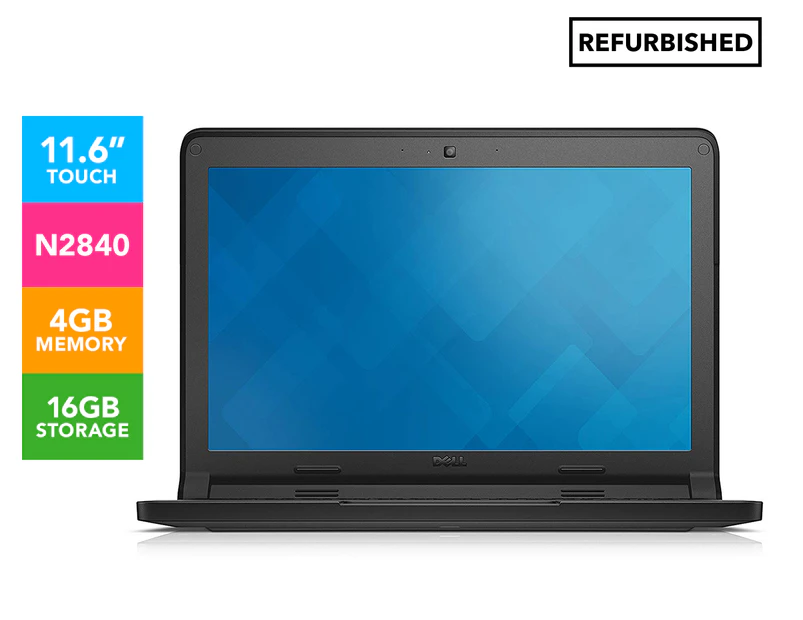 Dell  Chromebook 11 (3120) Touch Laptop REFURB - Black |  .au