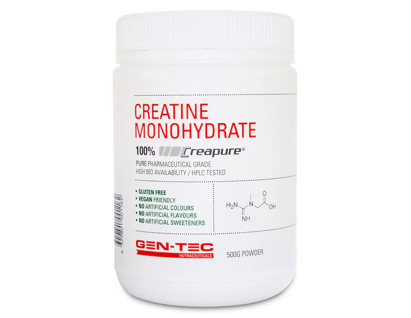 Gen-Tec Creatine Monohydrate 100% Creapure Powder 500g