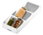 Madesmart Spice Drawer Organiser - White/Grey