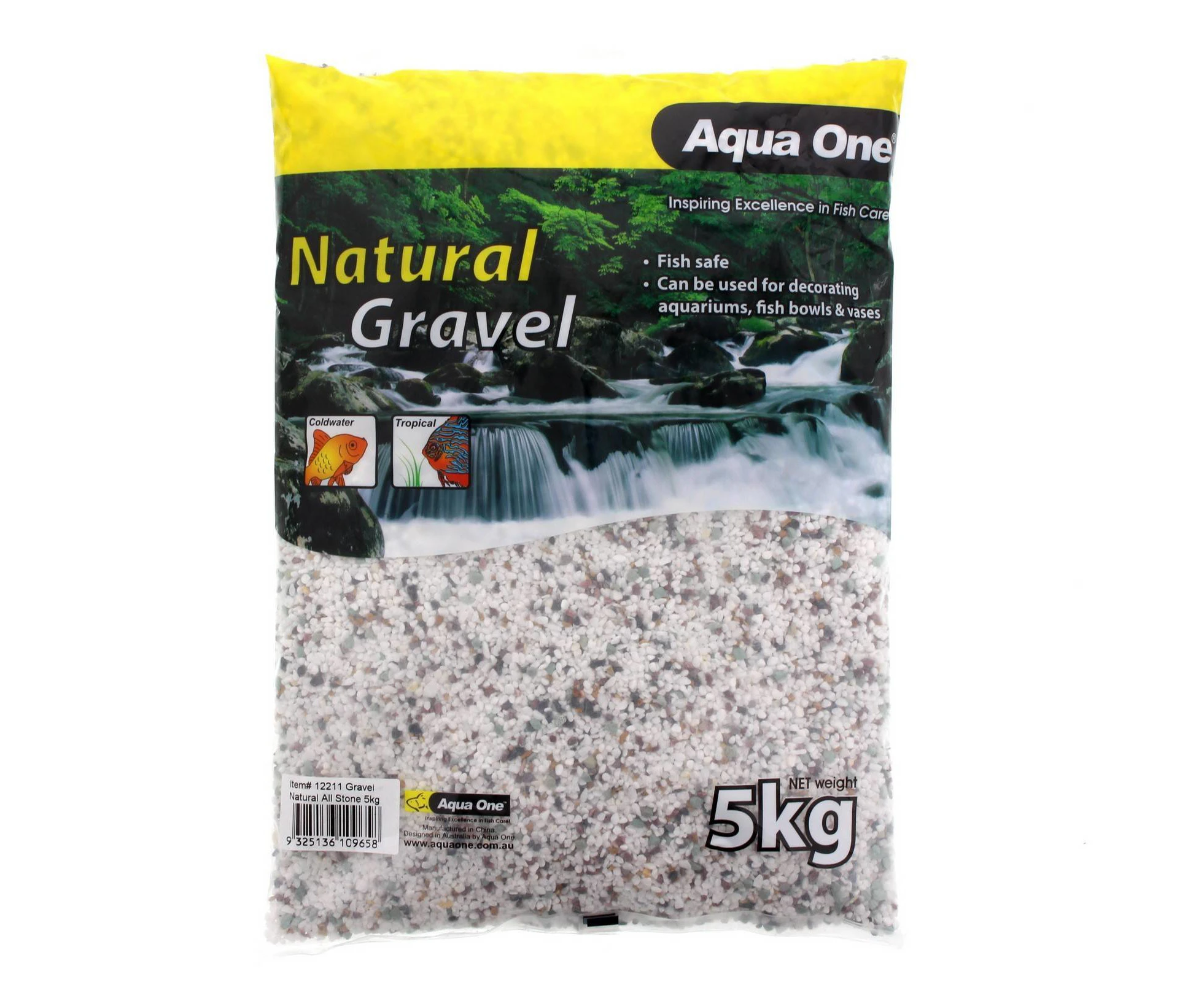 Aqua One Gravel 5Kg All Sorts 12211