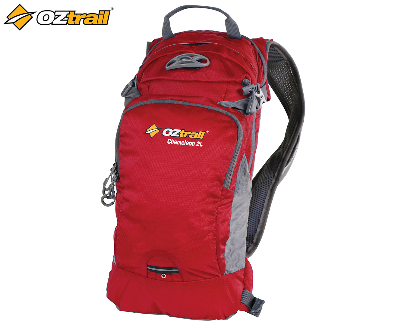 OZtrail 2L Chameleon Hydration BackPack Red Catch .nz