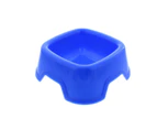 K9 Homes Plastic Small Bowl Blue Tough Durable Easy To Clean Convenient