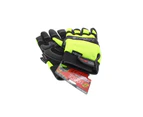G-Force Heatlock Mechanics Gloves XXL Pair Safety Neoprene Breathable Leather