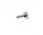 Chrome Plated Brass Tail Piece 0.5cm (3/16 Inch) ID Bore PAC101 Home Brew