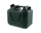 Fuel Can 5L Two Stroke Green Plastic Distinctive Heavy Duty Australian Standard 3