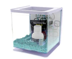 Marina Betta Fish Kit Geo Bubbles 2L Includes Gravel Food Conditioner Aquarium