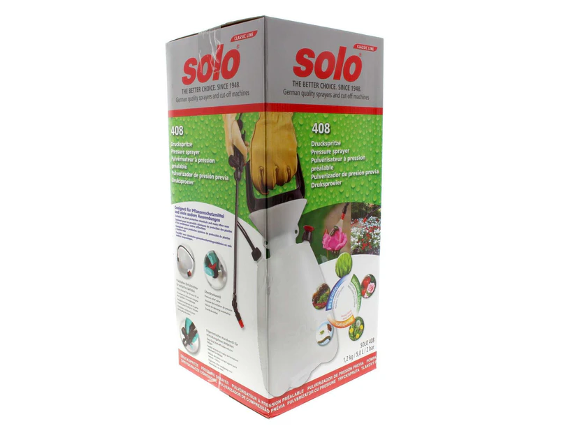 Solo 408 Sprayer 5L Lock-In Pumping Chamber Safety Valve Genuine