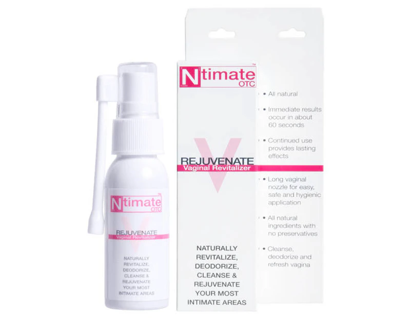 Ntimate OTC Rejuvinate - Vaginal Revitaliser Spray - 30 ml Bottle