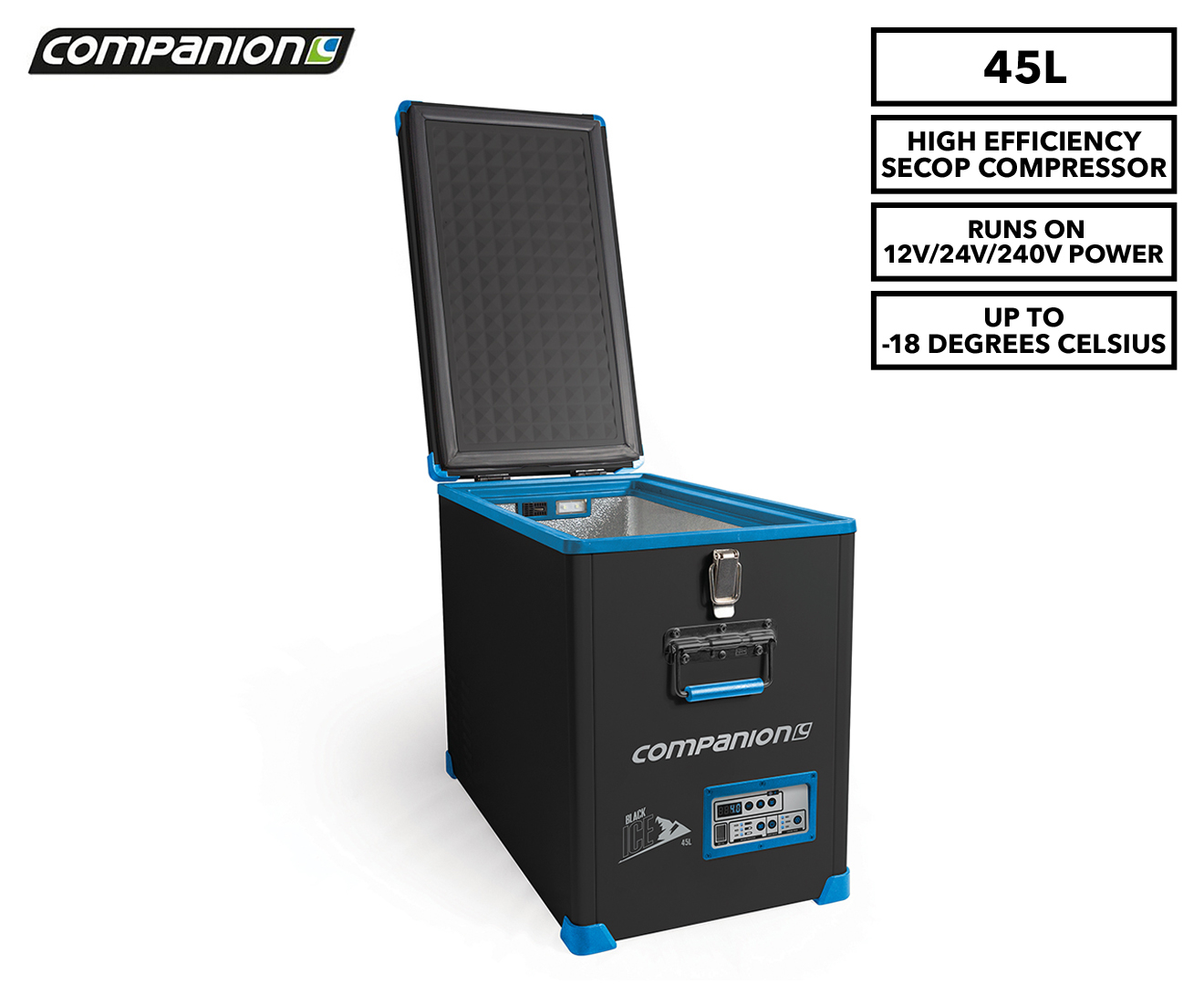 companion 45l transit fridge