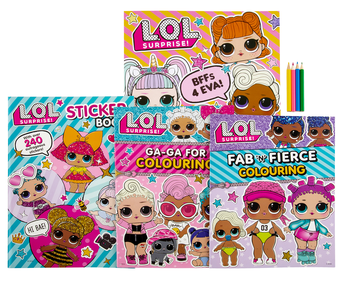 LOL Surprise! Colour & Activity Box | Catch.co.nz