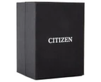 Citizen Men's 25.5mm Rectangle Stainless Steel Watch - Silver/Gold/Mother of Pearl