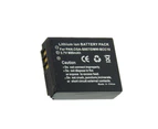 Camera Camcorder Replacement Battery for Panasonic CGA-S007 CGA-S007E DMC-TZ1 DMC-TZ3 DMC-TZ15 DMC-TZ5 DMW-BCD10