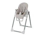 Steelcraft Matisse Hi-Lo High Chair - Silver Mist