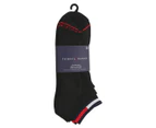 Tommy Hilfiger Men's Sport Fashion Liner Low-Cut Socks 5-Pack - Black