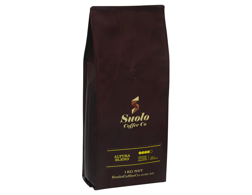 Suolo Coffee Co - 100% Arabica - Freshly Roasted - Altura Blend - 1 Kg
