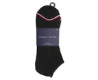 Tommy Hilfiger Men's Size 7-12 Athletic Socks 6-Pack - Black