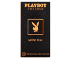 3 x 12pk Playboy Micro Thin Lubricated Condoms