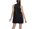 Urban Classics Ladies - A-LINE Stand Collar Summer Mini Dres - Black
