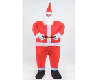 SANTA Fancy Dress Inflatable Suit -Fan Operated Costume